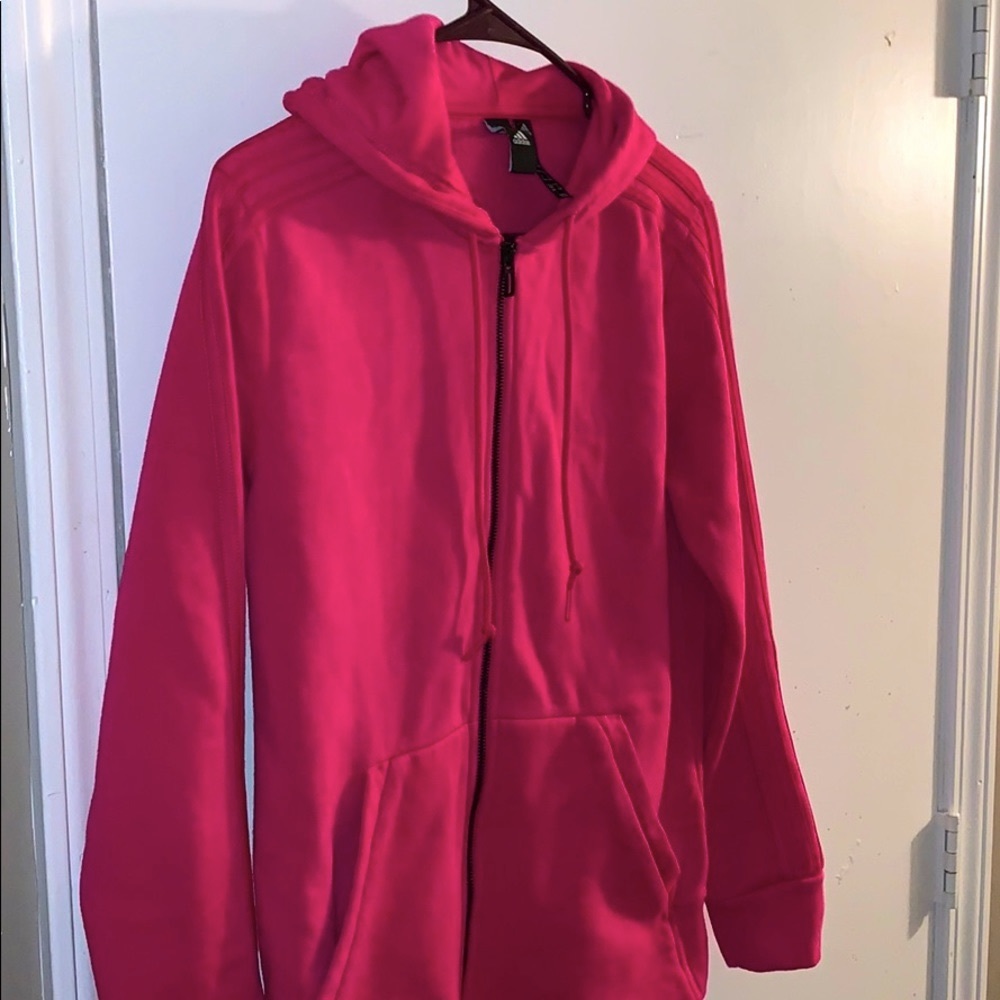Hoddie adidas pink size M